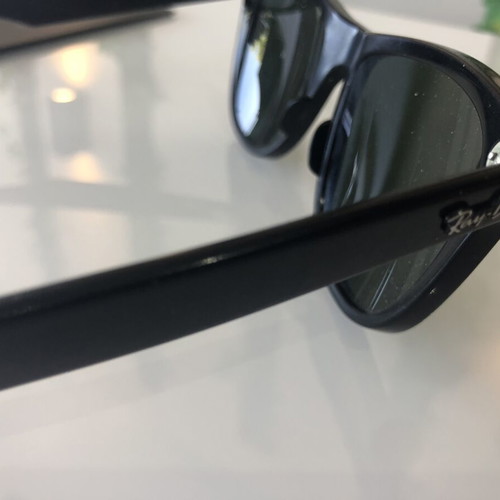 Ray Ban RB2140 Wayfarer sunglasses used, black, size 54 18