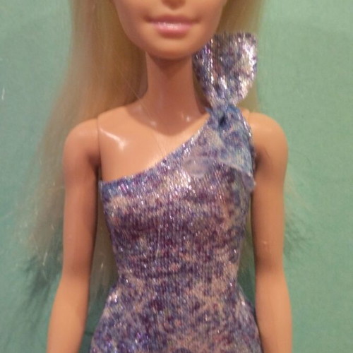 Barbie Fashion Blitz doll with sparkling dress like new