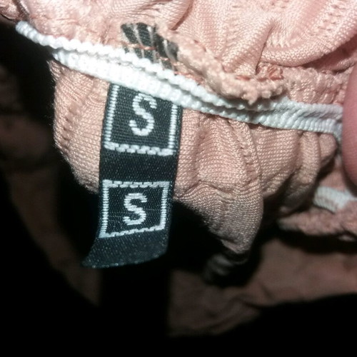 Beige shorts like new, elastic fitted XS S