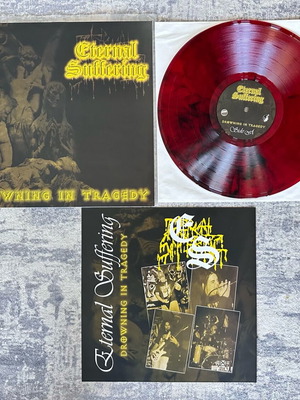 Eternal Suffering Drowning in Tragedy vinyl used, limited edition metal