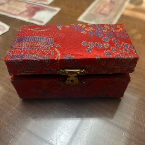 Tai Chi balls used with enamel in fabric case