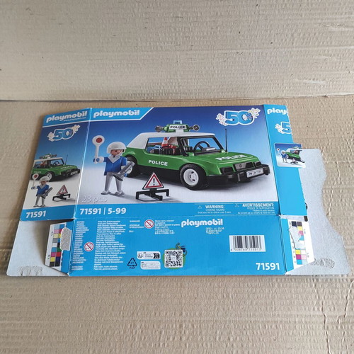 Playmobil 71591 box like new, packaging only