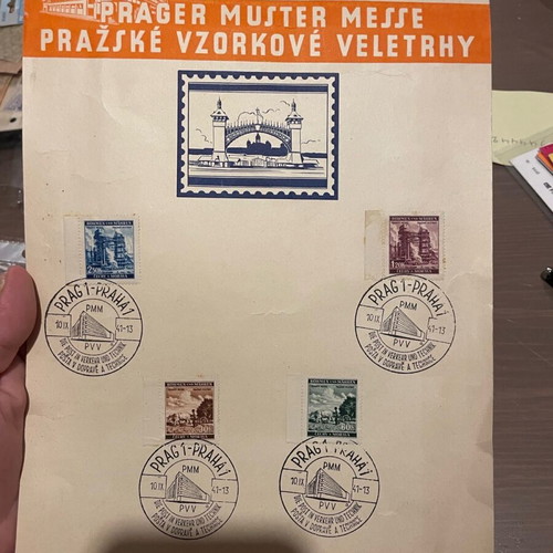 Τσεχικά γραμματόσημα σαν καινούργια