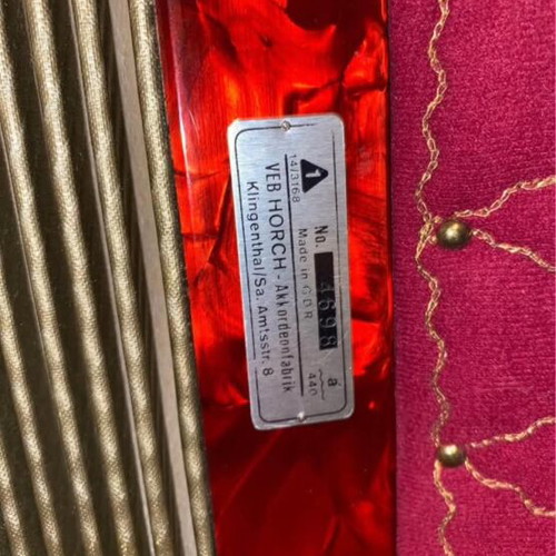 Horch Professional Accordion 120 Bass Like New