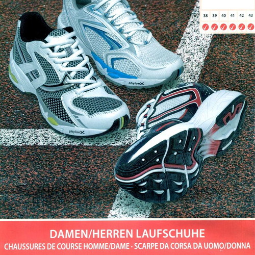 Crane athletic shoes new, size 42, white and gray