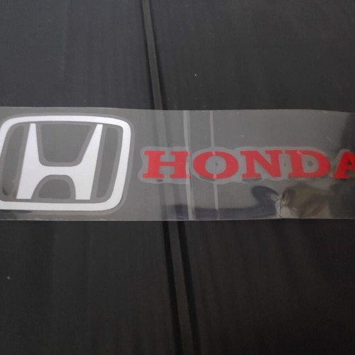 Honda sticker set like new, logo and H emblem