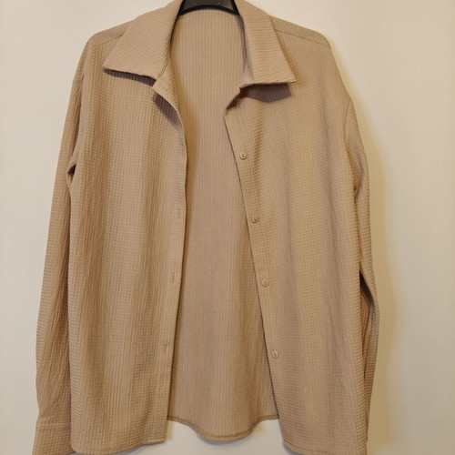 Beige pants and shirt set like new
