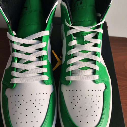 Jordan Lucky Green boots new size 47, white and green