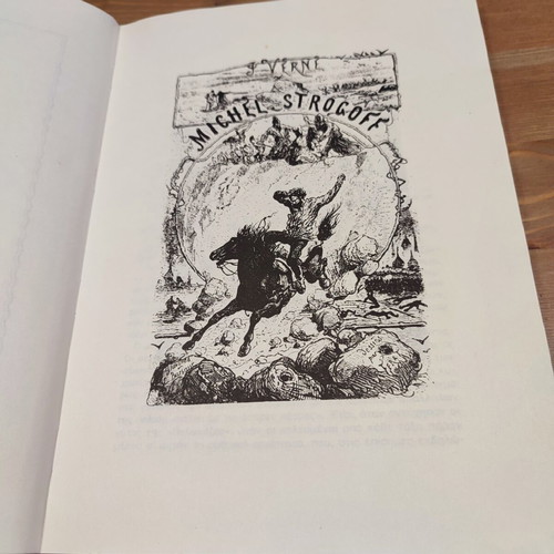 Michael Strogoff book used, 1990 edition