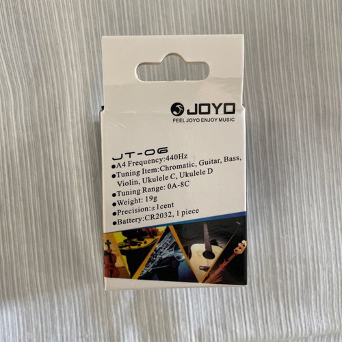 Joyo Clip On Tuner JT-06 new with clear display