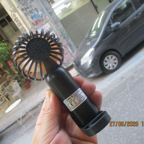 Hoomei handheld fan new with floor stand and bonus gift