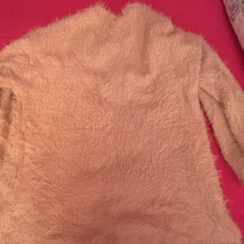 Zara kids sweater like new, warm fluffy salmon color