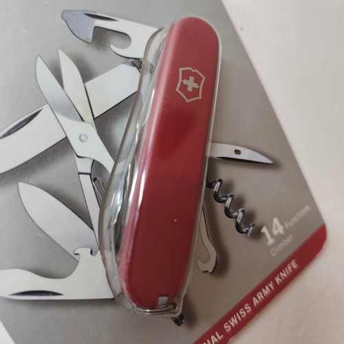 Victorinox 1.3703.B1 Climber Swiss Army Knife blister new