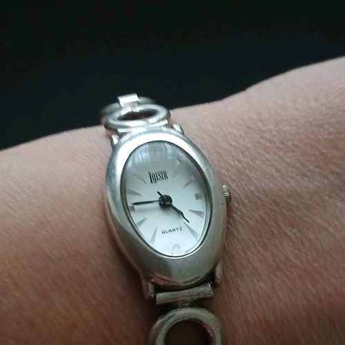 Stillness watch silver 925 19cm like new with new mechanism