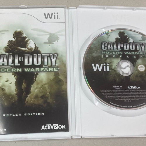 Nintendo Wii Call of Duty Modern Warfare used