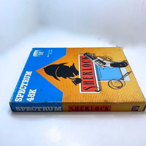 Sherlock Spectrum ZX tape cassette used, no manual