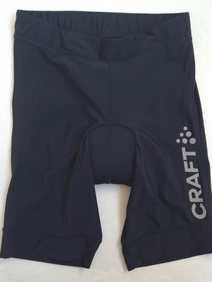 CRAFT men's padded cycling shorts size L, black