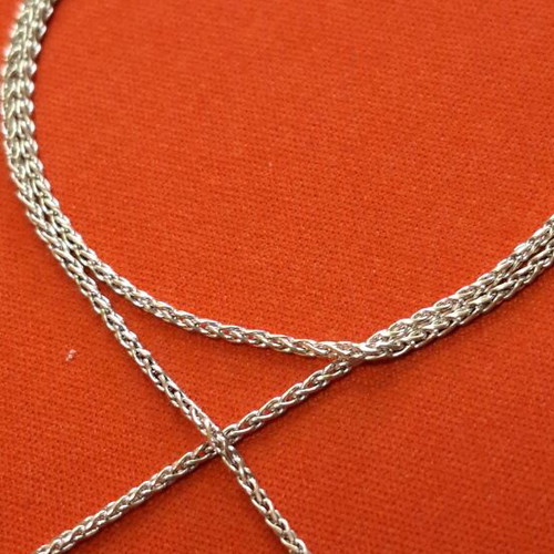 White gold chain 14 carats like new, 46 cm, 4.5 grams