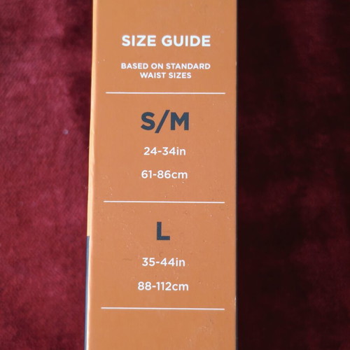 Incrediwear Body Sleeve therapeutic waist belt size L new