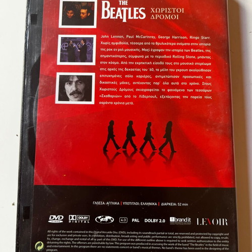 The Beatles Parting Ways DVD used, documentary with subtitles