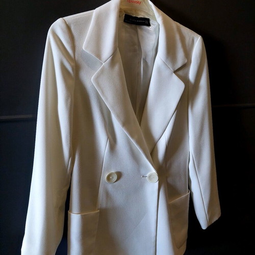 Zara blazer new, white, size XS