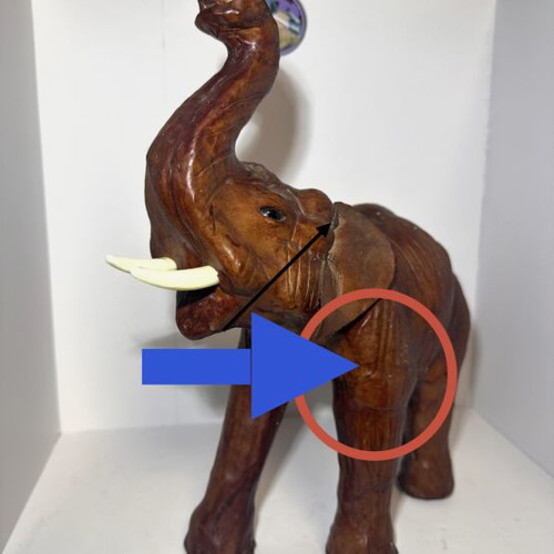 Decorative elephant new condition