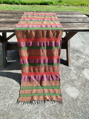Vintage woven runner 1.96x0.60