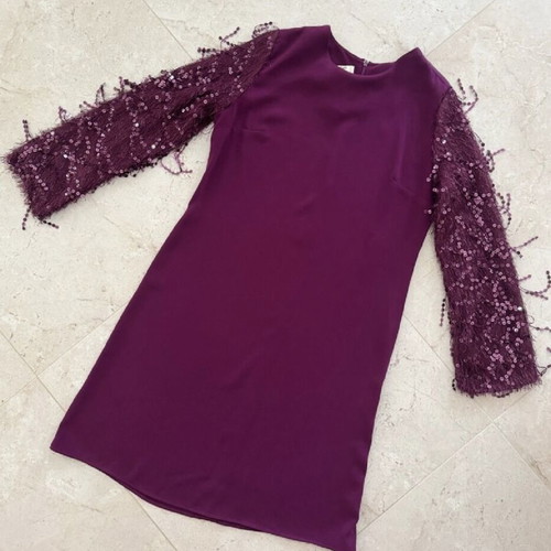 Women's dress purple size L like new