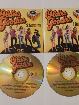 Oldies but Goodies CDs used, No11 and No12 set of 2