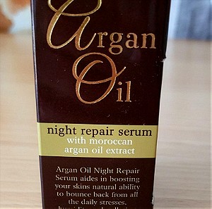 Argan oil night repair serum