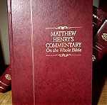  Matthew Henry's commentary on the whole bible (6 τόμοι)