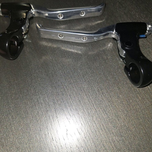 Bicycle levers with rubber new