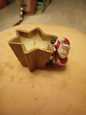 Christmas candle new