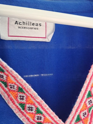 Kaftan blue knee-length like new by Achilleas Accessories