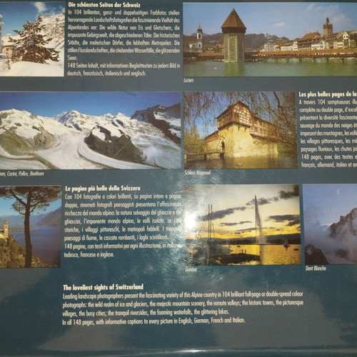 Switzerland photography and travel book by Martin Sigrist