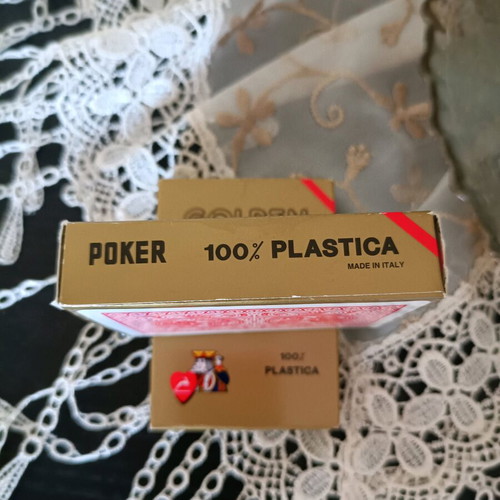 Plastic playing cards new, set of two