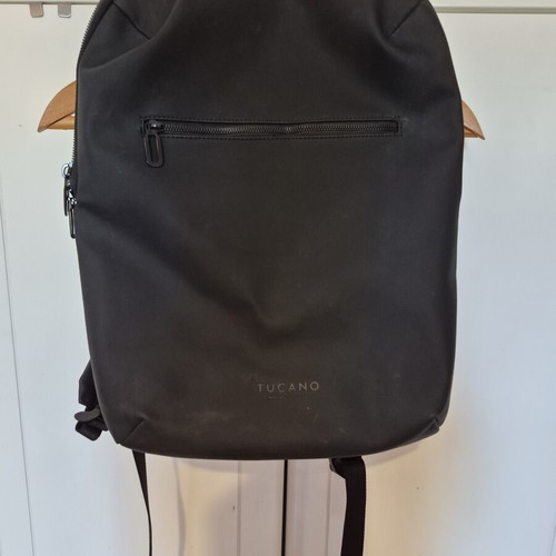 Tucano backpack used, black with laptop compartment