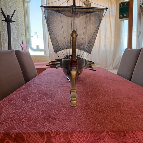 Wooden Greek Trireme Antique like new