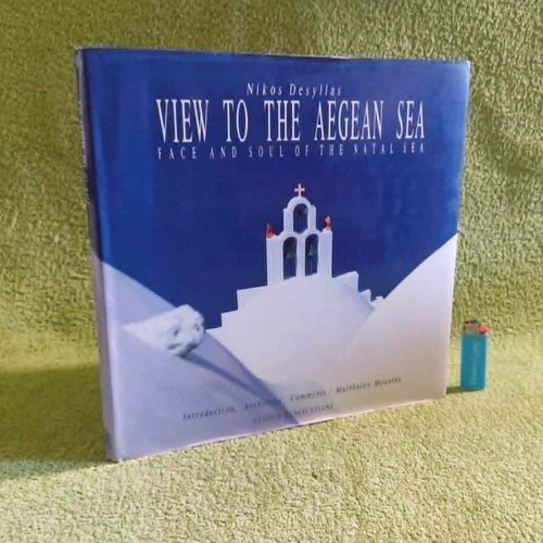 View To The Aegean Sea 1st edition book like new, bilingual