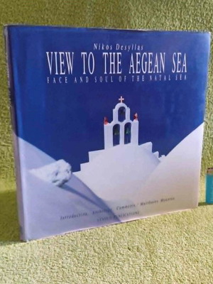 View To The Aegean Sea 1st edition book like new, bilingual