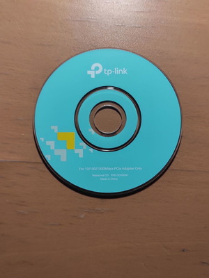 TP-Link resource CD για 10/100/1000Mbps PCIe Adapter σαν καινούργιο