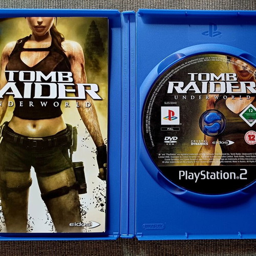 Tomb Raider Underworld PS2 game used, complete