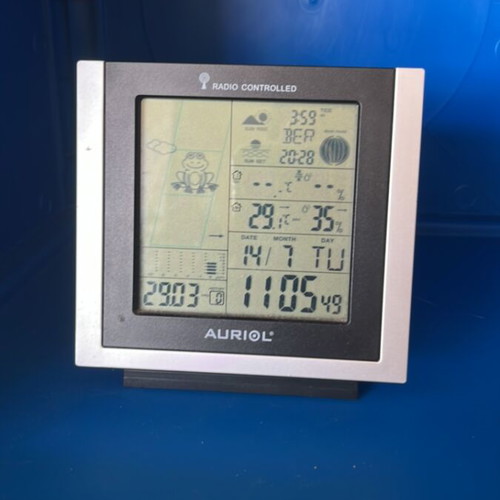 Weather Indicator Clock used