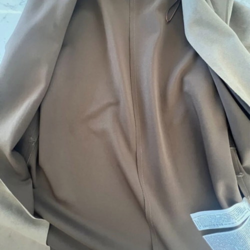 Suede coat Zara like new, chaki/brown color, size XL