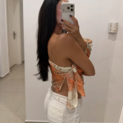 Zini boutique blouse, white