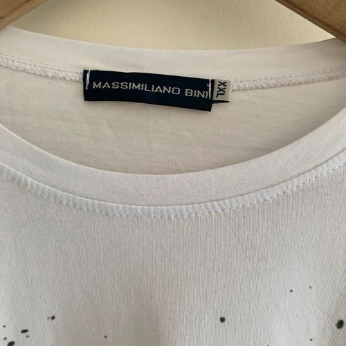 Massimiliano Bini XXL long sleeve T-shirt with winged sneaker print