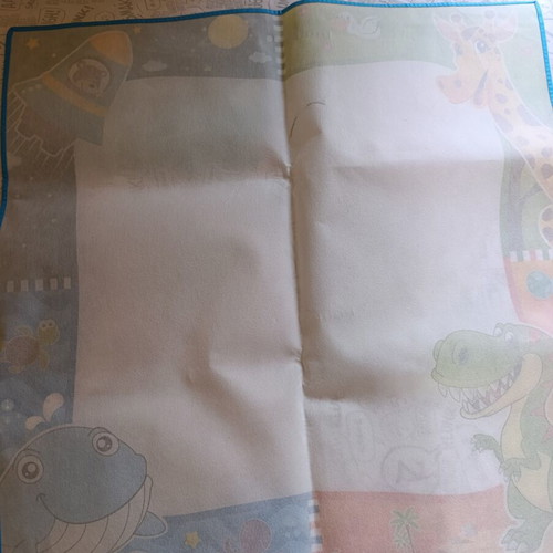 Painting mat like new with water marker and double-sided design