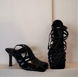 Zara fisherman's παπούτσια No 40