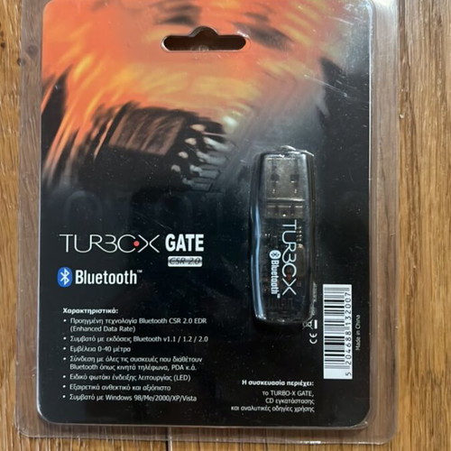 Turbo X Gate CRS 2.0 Bluetooth adapter new