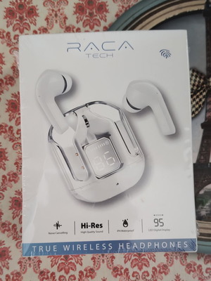 Ακουστικά wireless Raca καινούργια με την ζελατίνα τους
